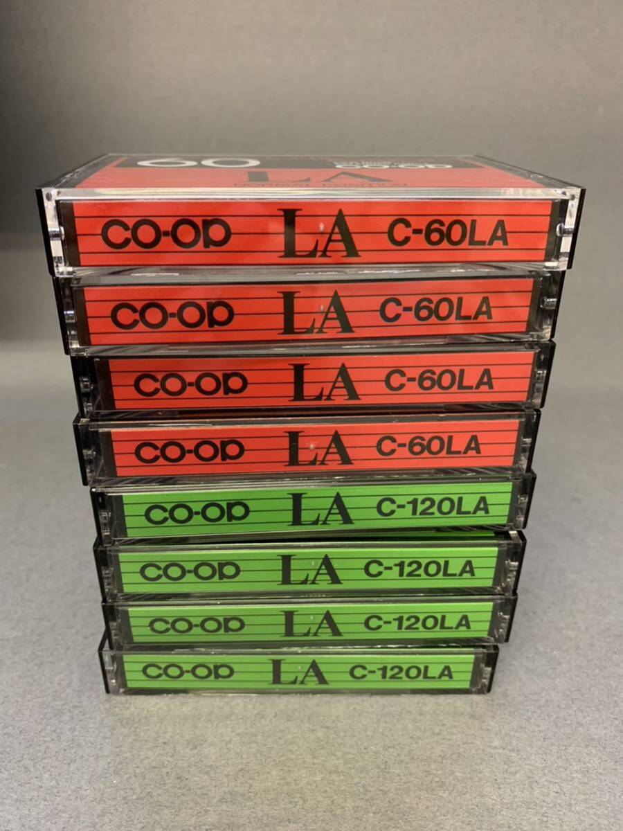 中古 カセットテープ 大学生協 co-op LA 8本セット_画像3