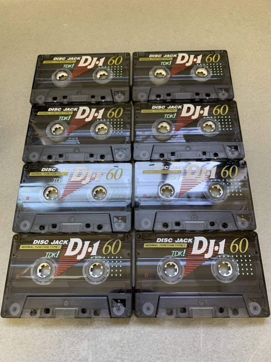 中古 カセットテープ TDK DJ1 8本セット_画像2