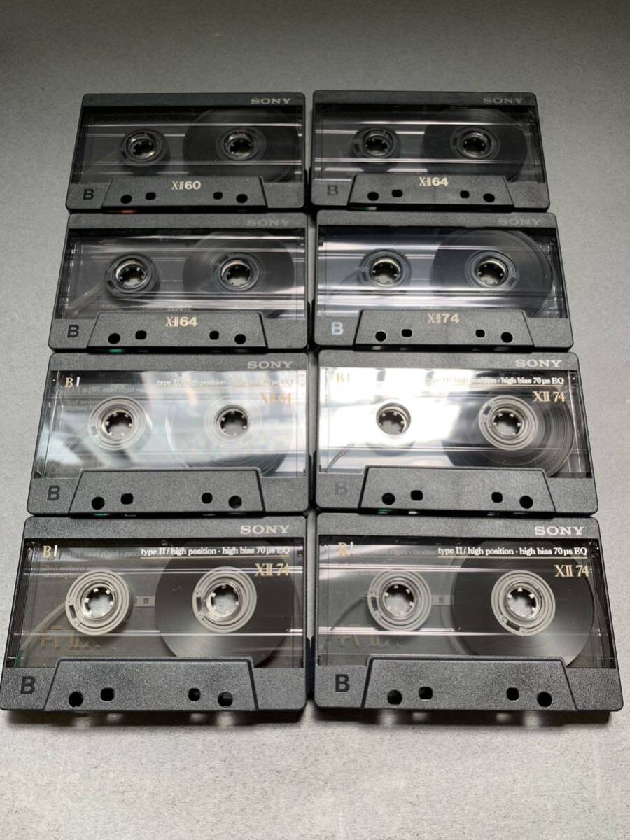 中古 カセットテープ ソニー SONY XII 8本セット_画像2