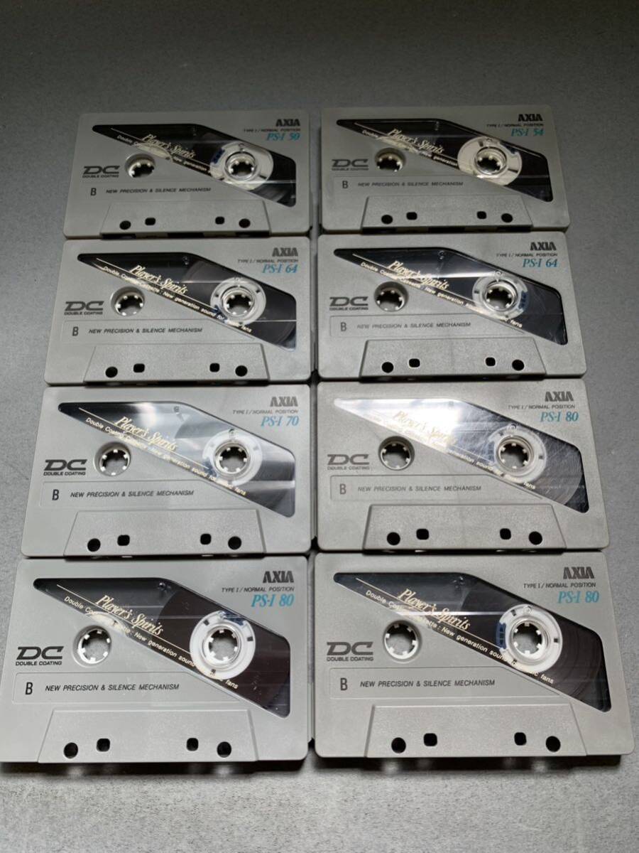 中古 カセットテープ AXIA アクシア PS-I 8本セットの画像2