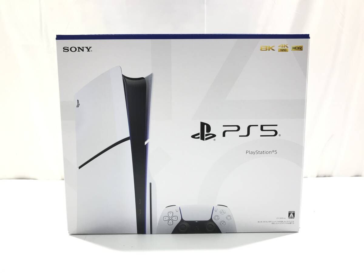 1円スタート 未使用品 SONY playstation5 PS5本体 PS5 CFI-2000A01 ディスクドライブ搭載モデル 1TB プレステ ゲームハード ゲーミング ②の画像1