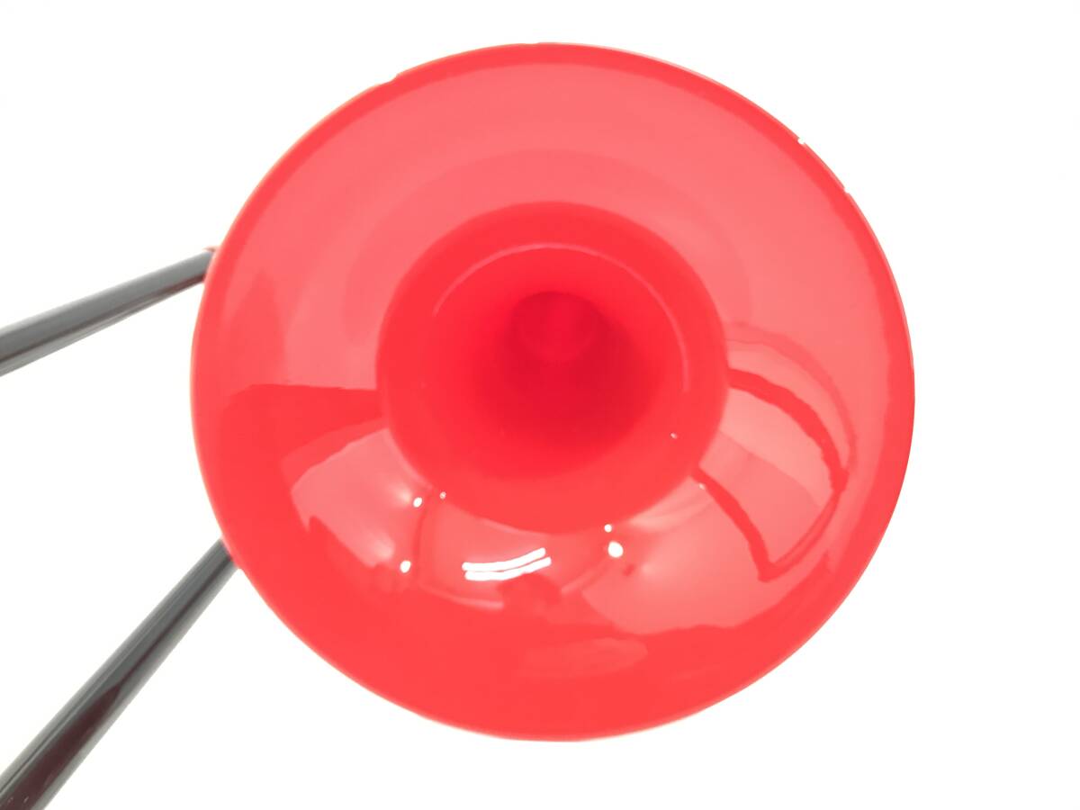1円スタート 中古品 Cool Wind TB-200/F RED クールウィンド レッド プラスチックトロンボーン テナーバス プラ管 ソフトケース付の画像3