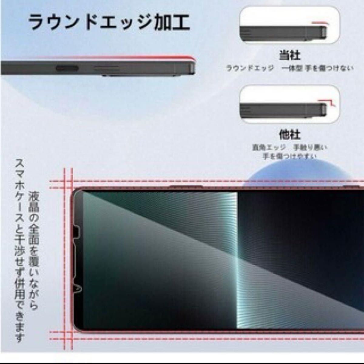 未使用◎iPhone 15 Pro 専用 覗き見防止 ガラスフィルム