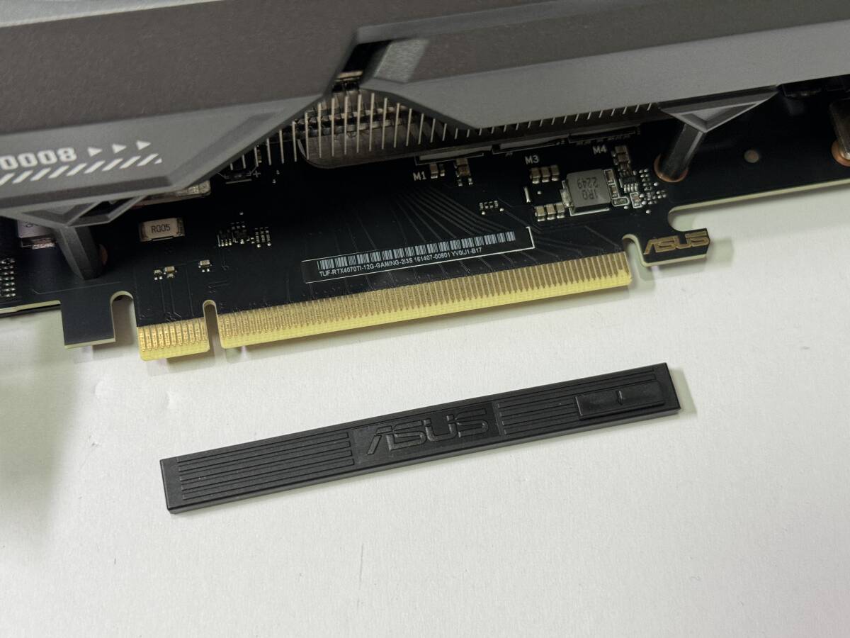 動作確認済 ASUS TUF-RTX4070TI-12G-GAMING ASUS TUF Gaming GeForce RTX 4070 Ti 12GB GDDR6Xの画像6