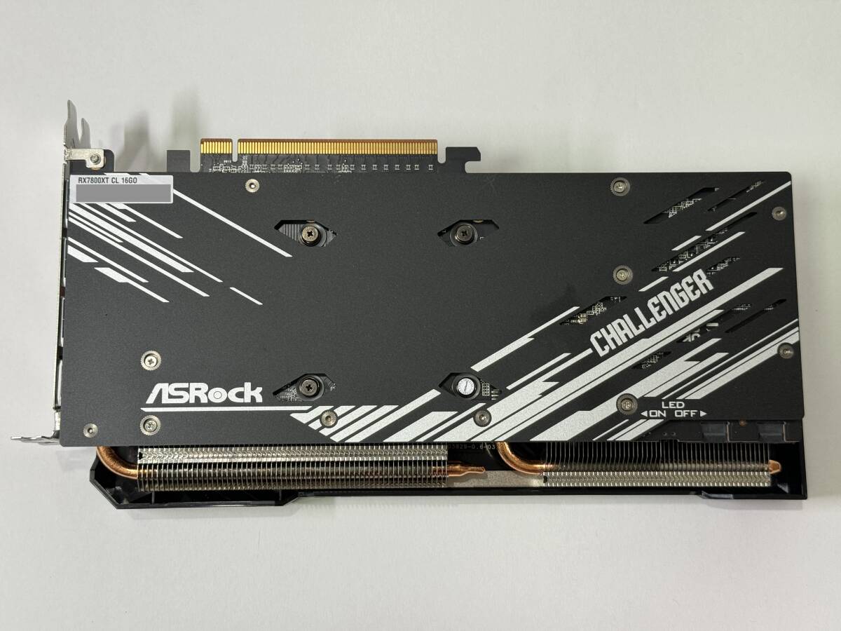 動作確認済 ASRock Radeon RX 7800 XT Challenger 16GB OC