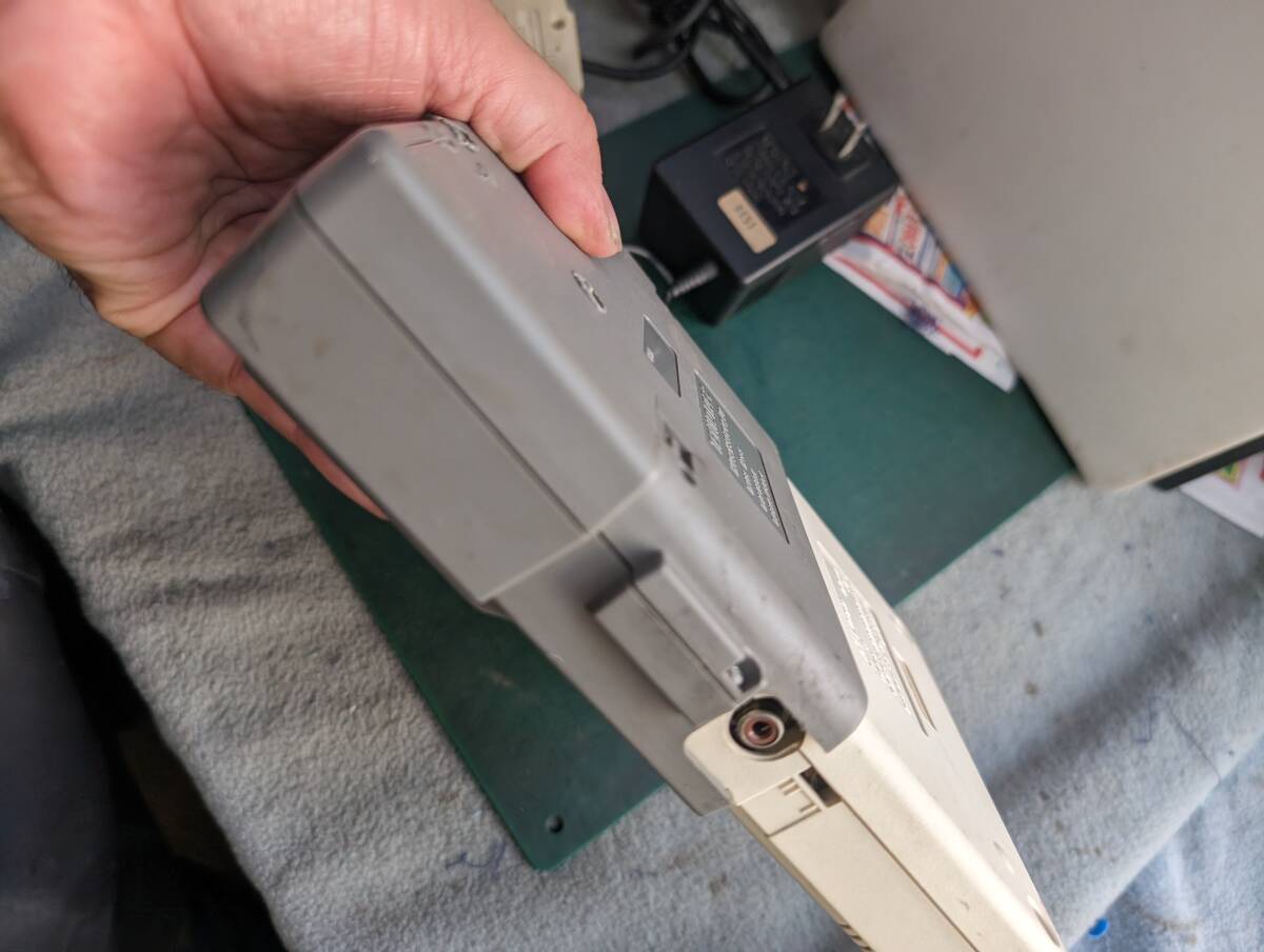 NEC PC Engine PCエンジン PI-TG001 本体 HC66-6 AVブースター コントローラー 電源アダプター レトロゲーム 現状の画像9