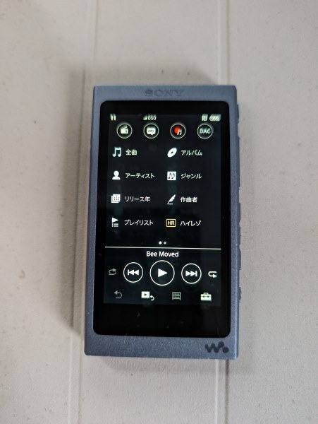 SONY ソニー WALKMAN ウォークマン NW-A45 16GB ハイレゾ Bluetooth タッチ デジタル音楽プレーヤー 本体のみ 動作品 の画像1