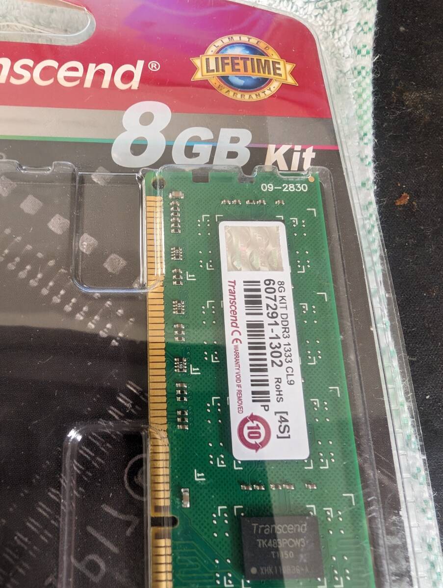 Transcend JM1333KLN-8GK DDR3 PC3-10600 4GB 4枚組 16GB 未開封の画像2