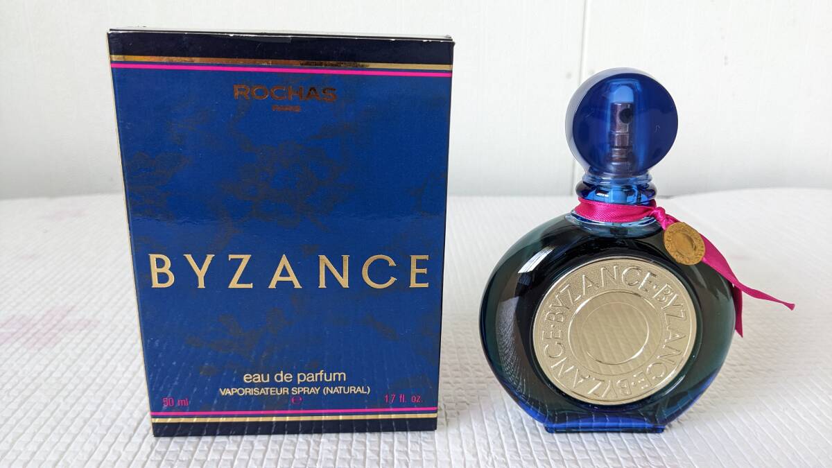 ロシャス ROCHAS ビザーンス BYZANCE オードパルファム EDP 香水 50ml 新品同様 （2）の画像1