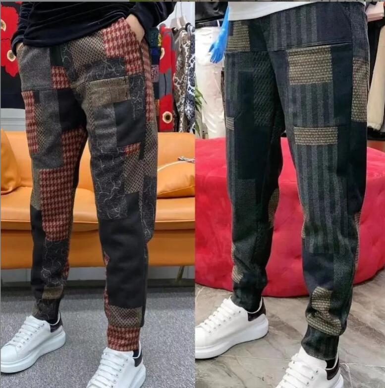  men's work pants sweat pants chinos summer tapered pants jogger pants is long pants cargo pants wide pants S~4XL selection 