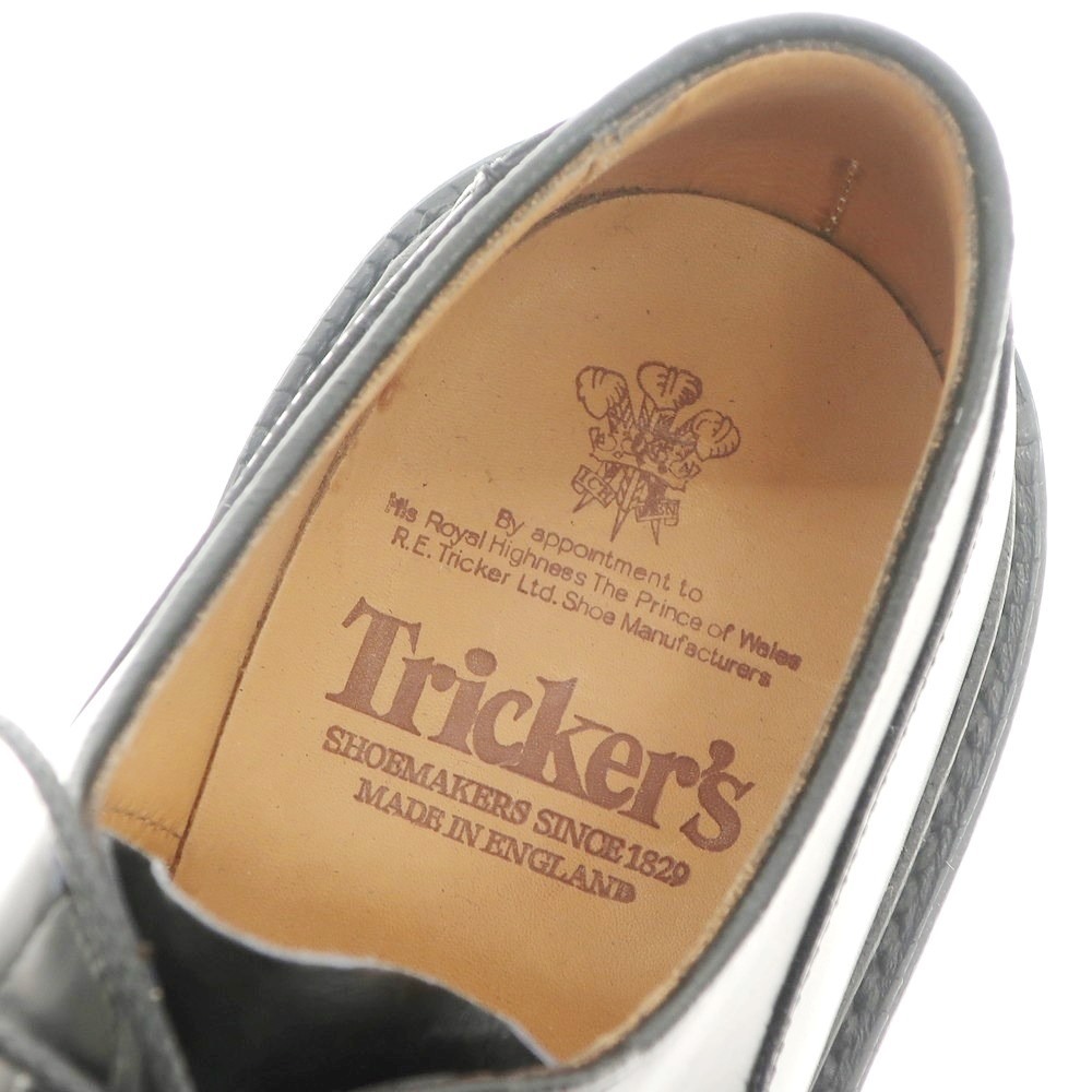 【未使用】トリッカーズ Tricker's M5636 WOODSTOCK プレーントゥ ドレスシューズ【9】_画像7
