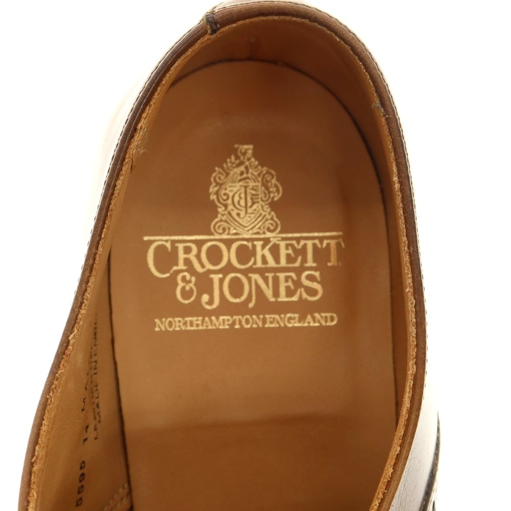 [ б/у ] Crockett and Jones CROCKETT&JONES MALTON semi blow g платье обувь [10 E]