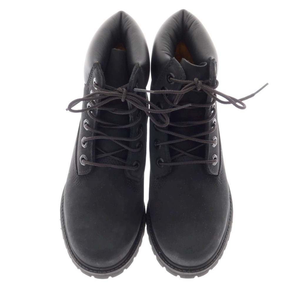 【中古】ティンバーランド Timberland 6inch PREMIUM WATERPROOF BOOT ヌバック ブーツ ブラック【サイズ23cm】_画像2