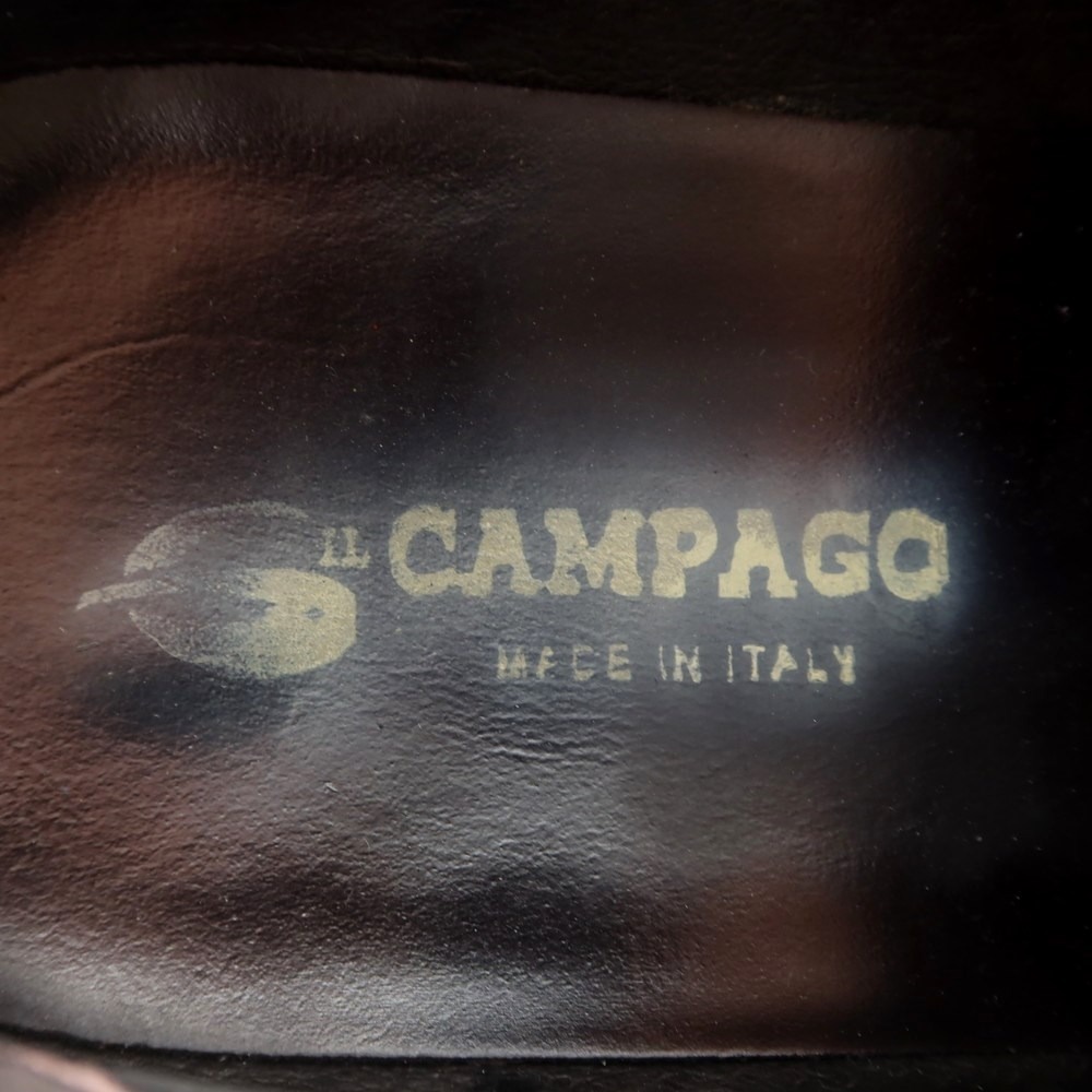 【中古】イルカンパゴ IL CAMPAGO スエード ドレスシューズ ネイビー【サイズ44】_画像7