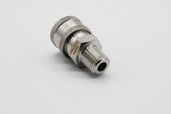 MTM Hydro 1/4 Male Quick Connect Coupler Stainless Steel (1/4ステンレスクイックカプラー)の画像3