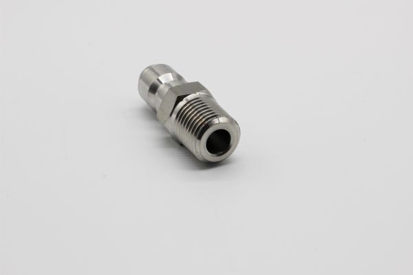 MTM Hydro Quick Connect Plug 1/4 Male Stainless Steel (1/4クイックコネクトプラグ)の画像3