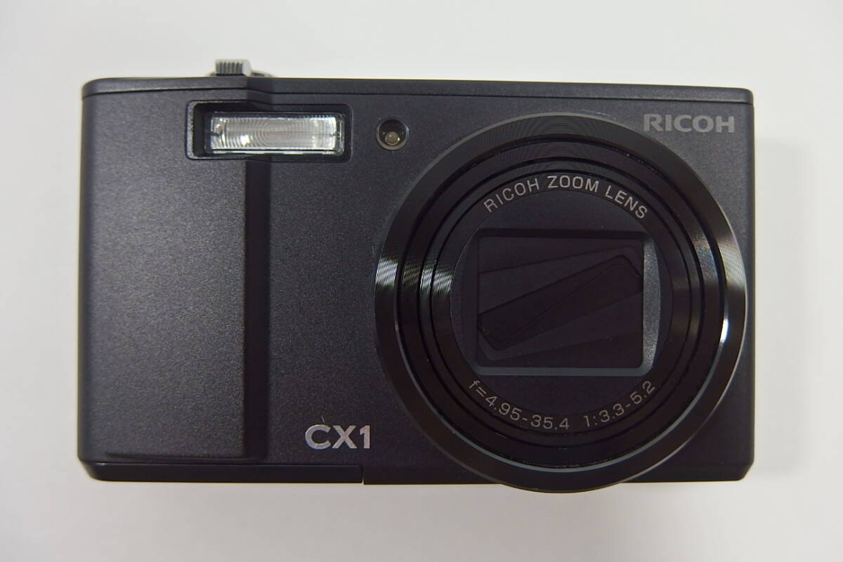 ◆RICOH リコー コンパクトデジタルカメラ CX1 ブラック_画像2