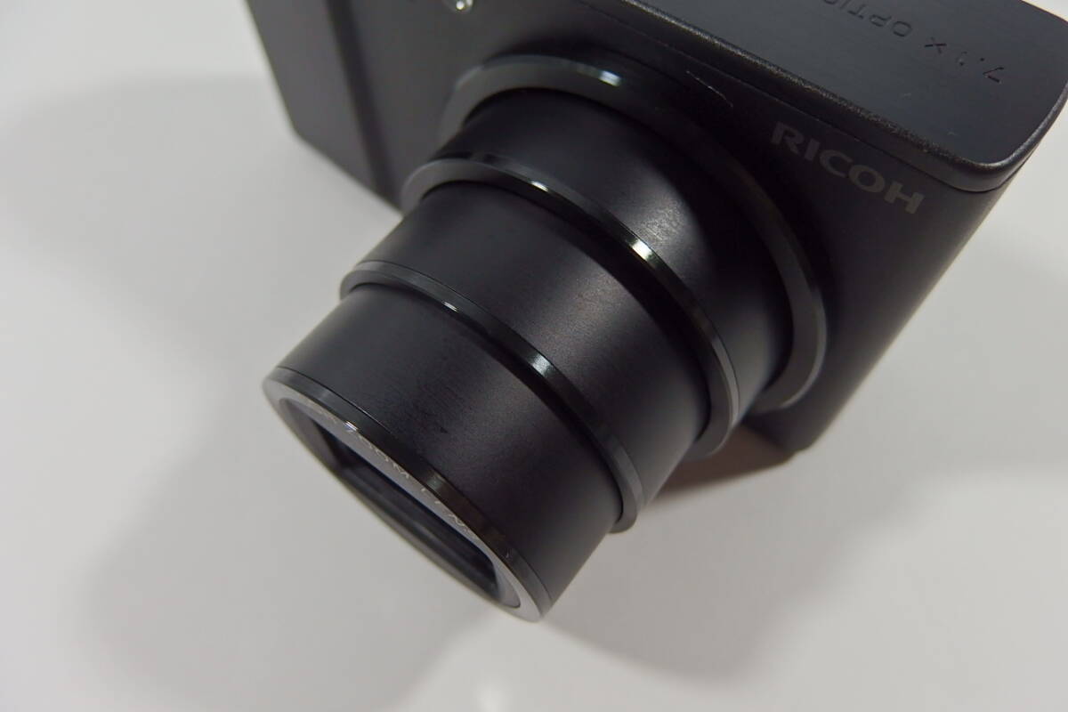 ◆RICOH リコー コンパクトデジタルカメラ CX1 ブラック_画像8