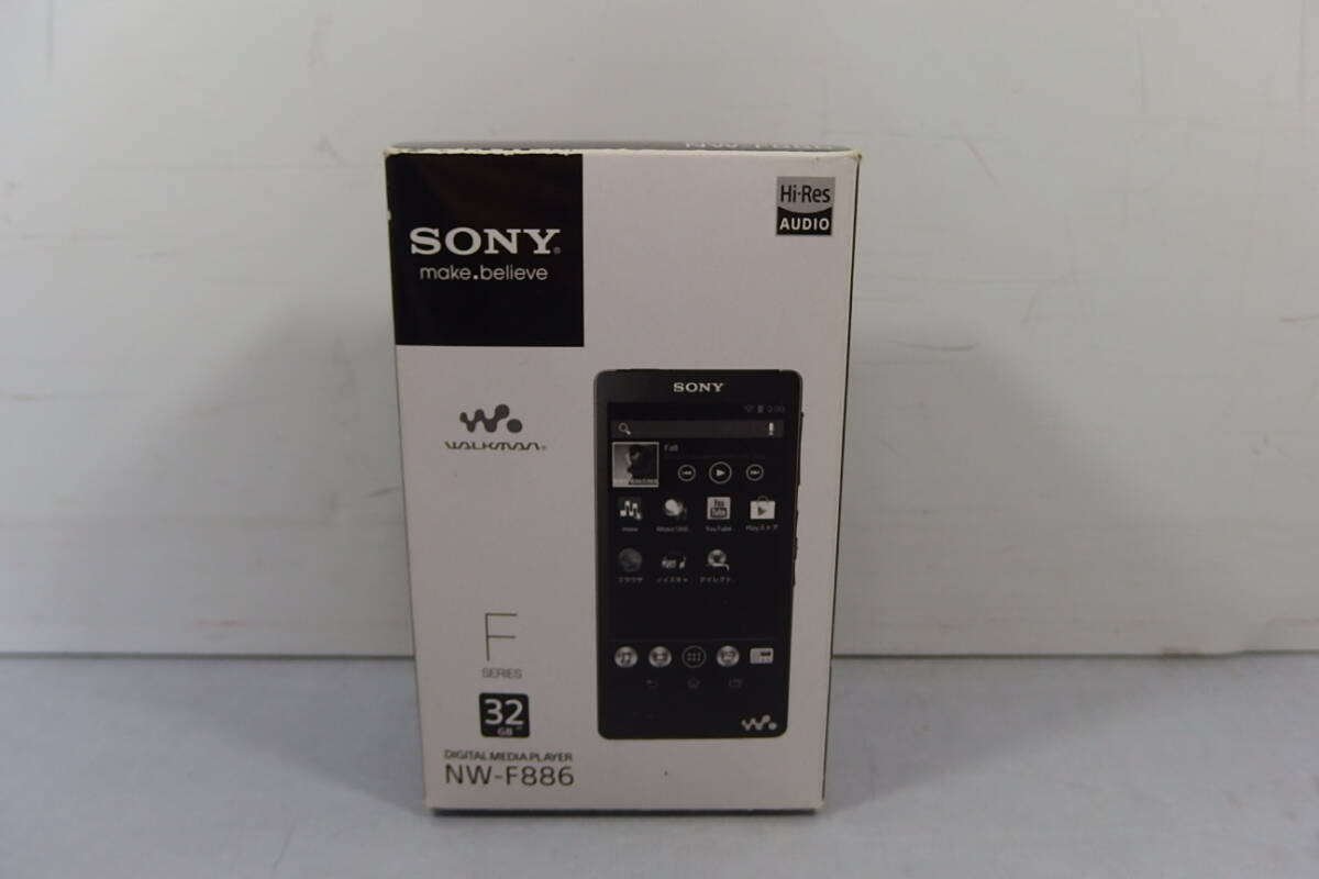 ◆未使用 SONY(ソニー) ハイレゾ/ノイズキャンセル/リニアPCM WALKMAN ウォークマン 32GB NW-F886 ホワイト デジタル/メモリーオーディオの画像1