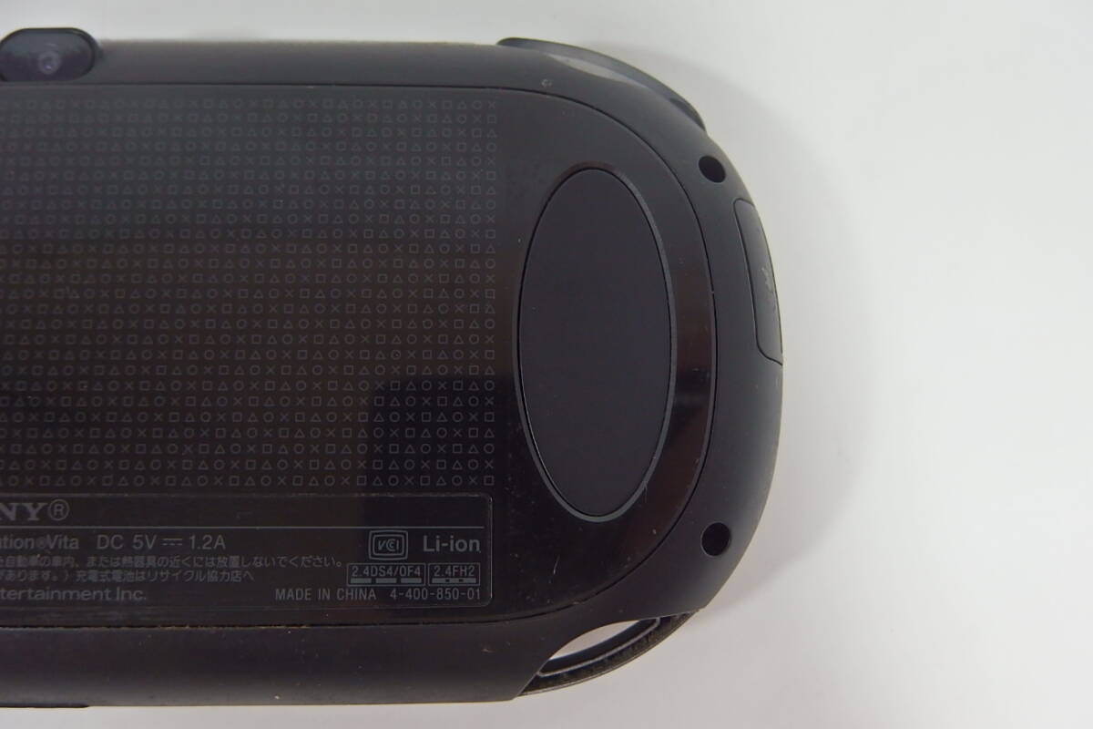 ◆PlayStation Vita 3G/Wi‐Fiモデル PS Vita 本体 PCH-1100 クリスタル・ブラック