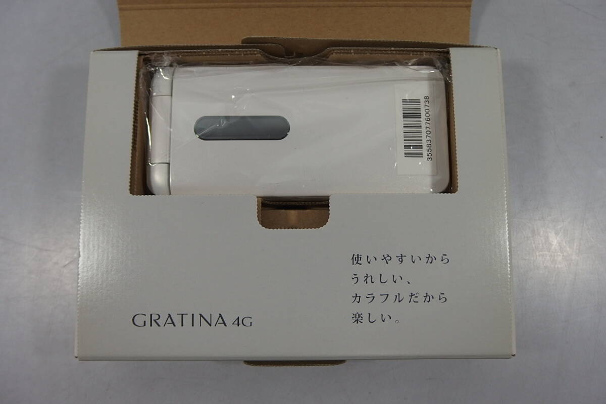 ◆新品未使用 au 京セラ(KYOCERA) 防水/防塵/耐衝撃 ワンセグTV搭載 かんたんケータイ KYF31 SWA タフネス 携帯 ガラケー 残債無判○の画像4