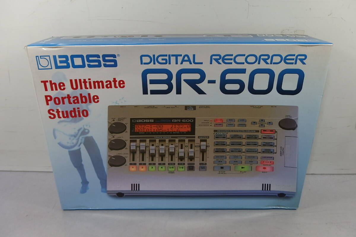 * не использовался BOSS( Boss ) MTR многоканальный магнитофон BR-600 миксер в одном корпусе многофункциональный цифровой MTR цифровой магнитофон demo songCF карта есть 