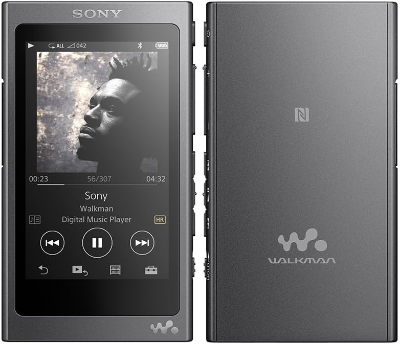 ◆未使用 SONY(ソニー) ハイレゾ/ノイズキャンセル/リニア ウォークマン 大容量128GB(SD付)/内蔵16GB NW-A35 ブラック Bluetooth/microSD_イメージ画像