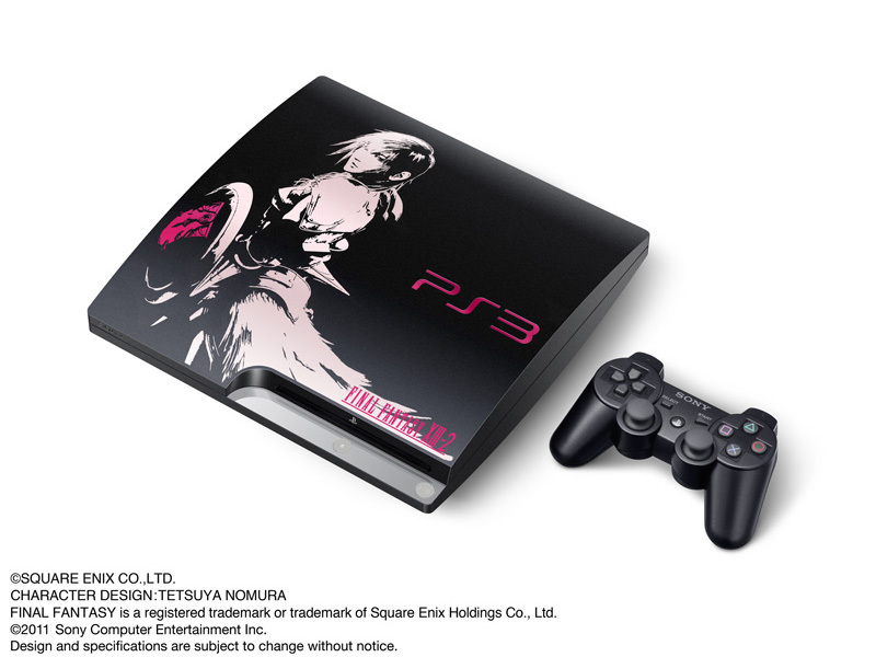 ◆未使用or新品同様 SONY(ソニー) PS3 限定 ファイナルファンタジー XIII-2 ライトニングエディション Ver.2 本体 CEJH-10020/CECH-3000B_イメージ画像