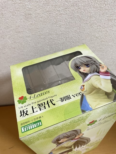 [ used beautiful goods ] Kotobukiya 4-Leaves CLANNAD 1/6 slope on . fee uniform version figure 