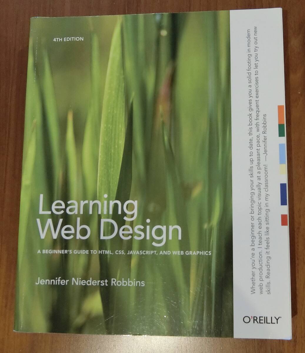 【中古商品】(Webデザインの洋書) Learning Web Design: A Beginner's Guide to HTML, CSS, JavaScript, and Web Graphics 4th Editionの画像1