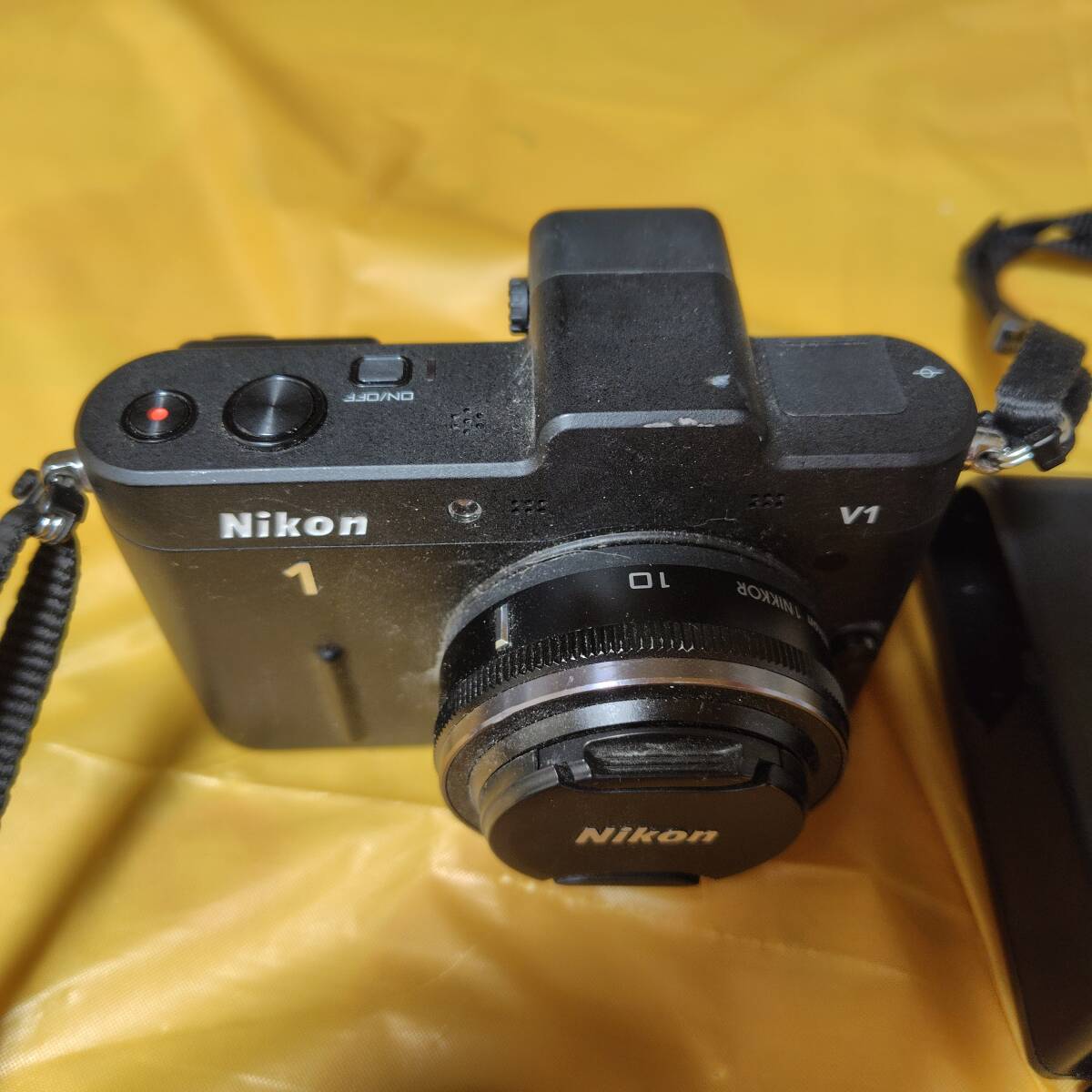 Nikon ニコン V1 ブラック BLACK MH-25 純正充電器付 ★の画像2