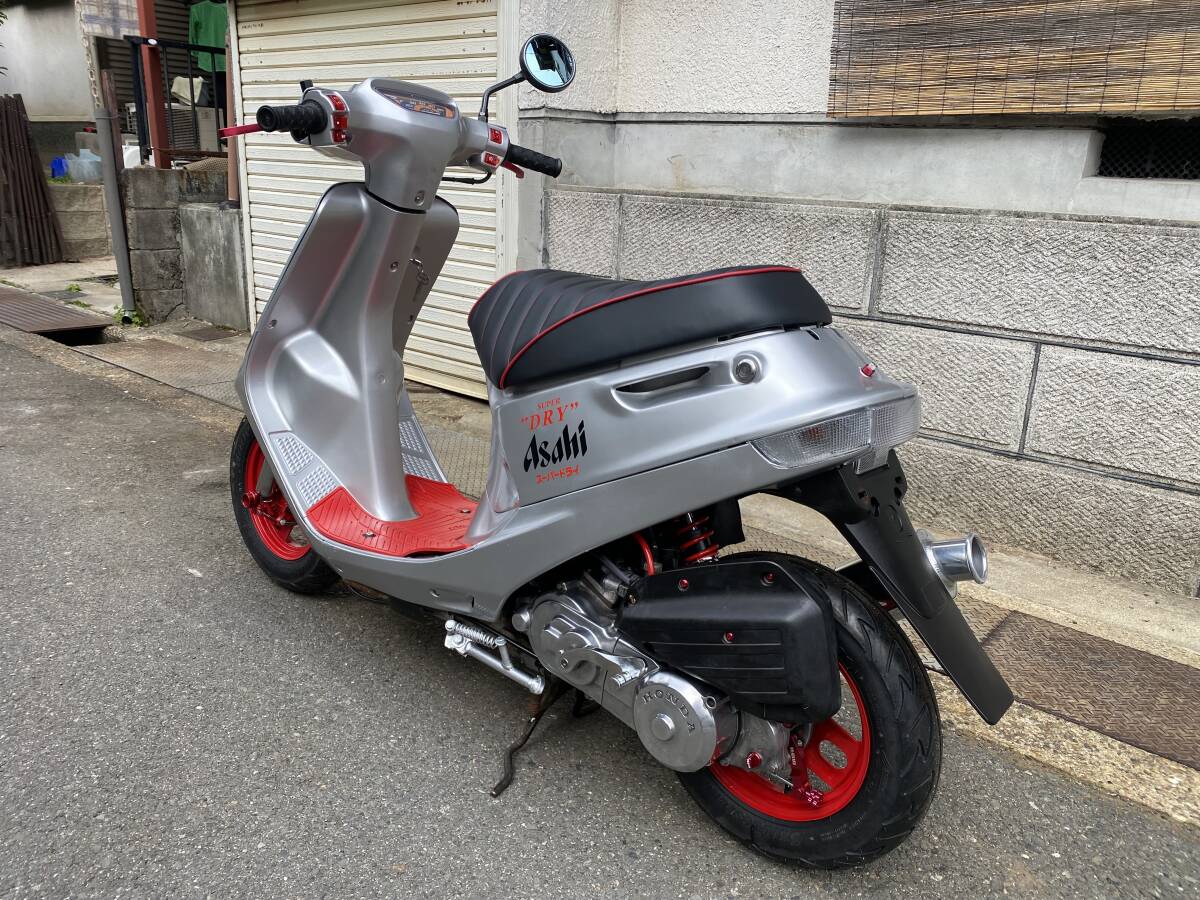 ★必見・美車★HONDA★DIO★AF18★アサヒスーパードライ仕様★新品パーツ多数★５０キロ未満陸送費込★_画像5