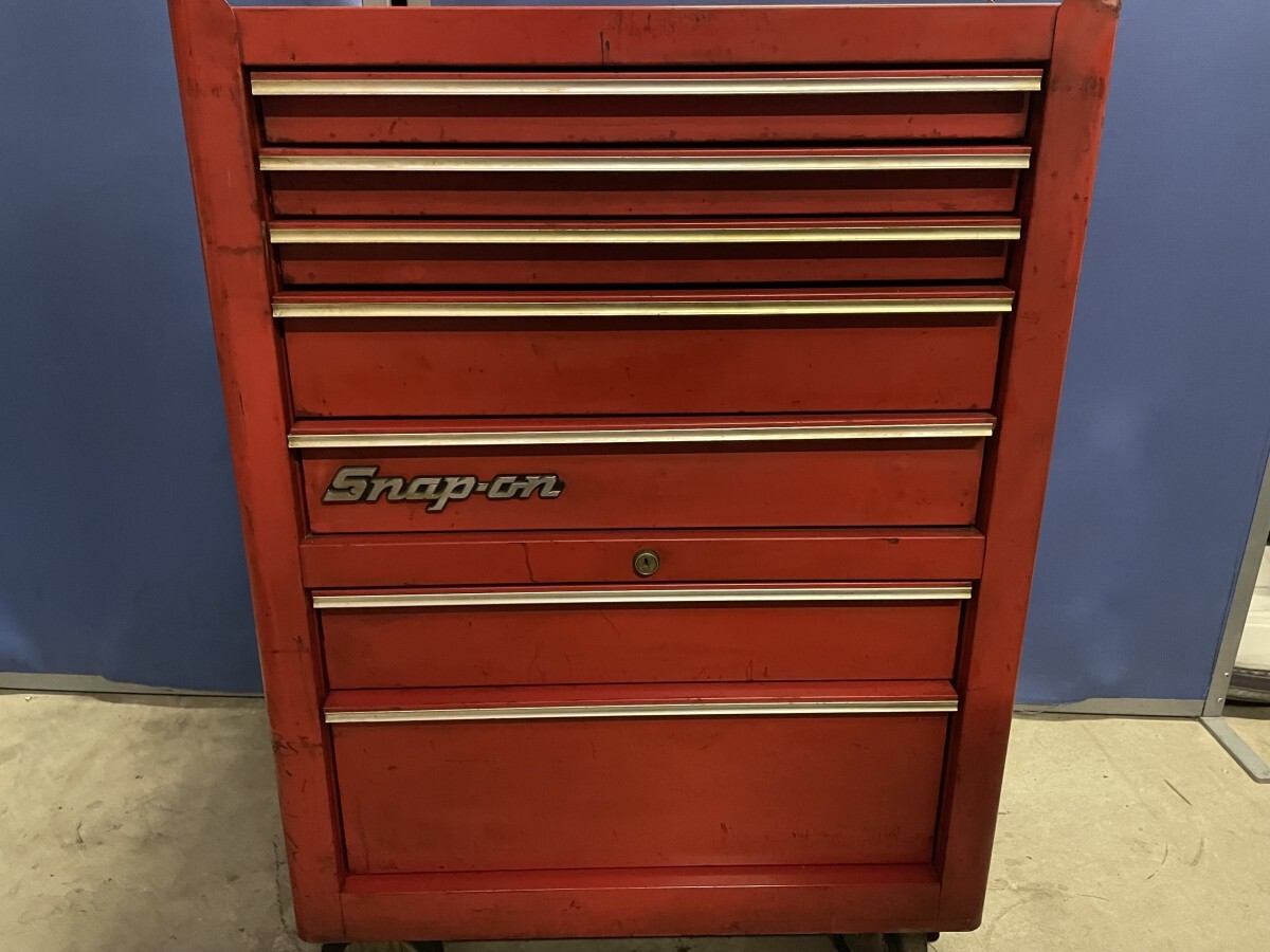 Snap-on スナップオン 工具箱 7段 ロールキャブ キャビネット ツールカー ツールボックス_画像4