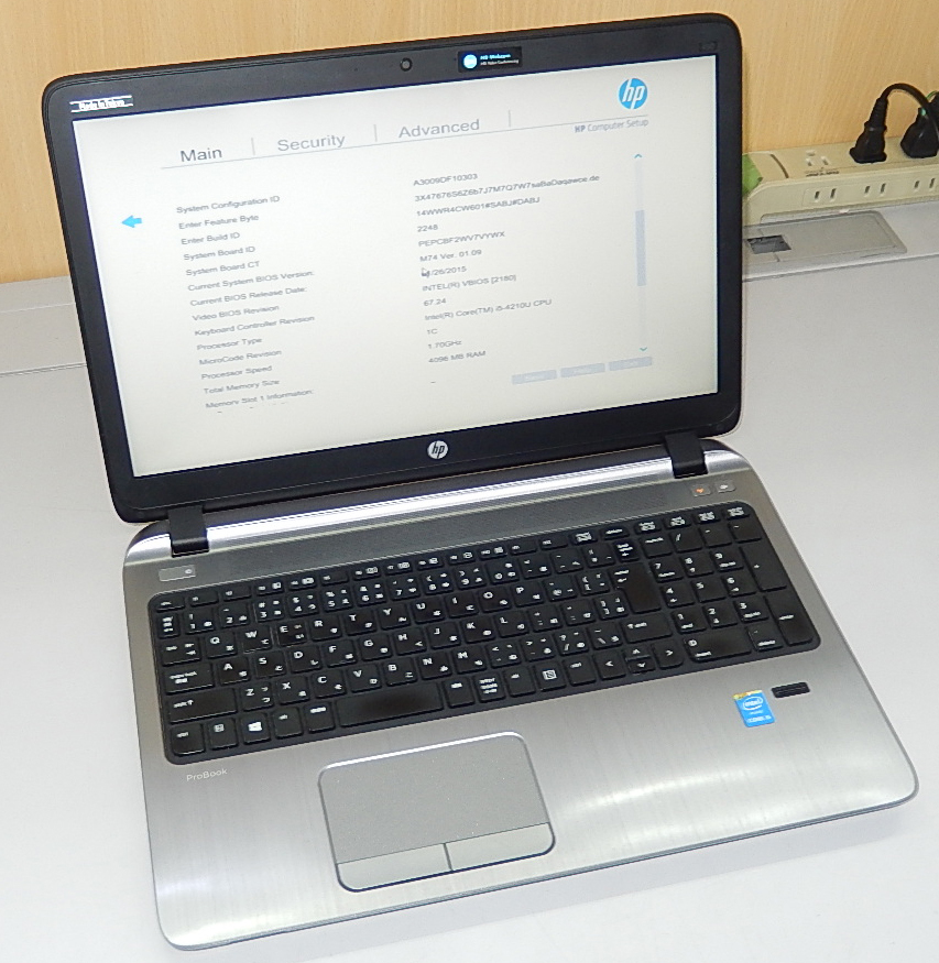 ProBook 450G2 Ci5/4210U HDD欠品等の画像1