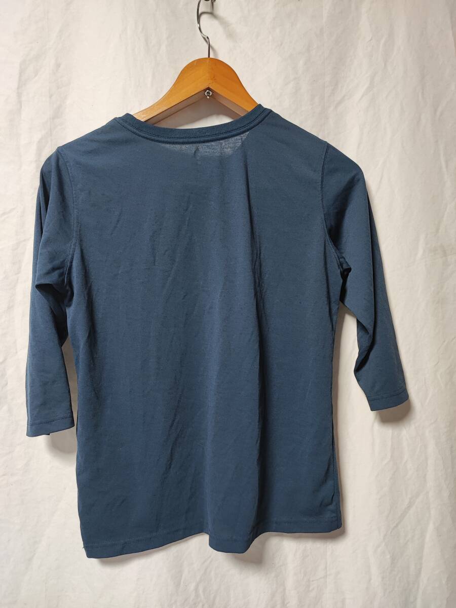 mont-bell Tシャツ 七分丈 ネイビー ドライ レディース Mの画像2