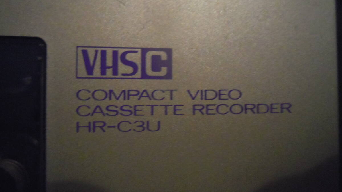 JVC Victor HR-C3U カメラ付き VHS-C ビクター の画像7