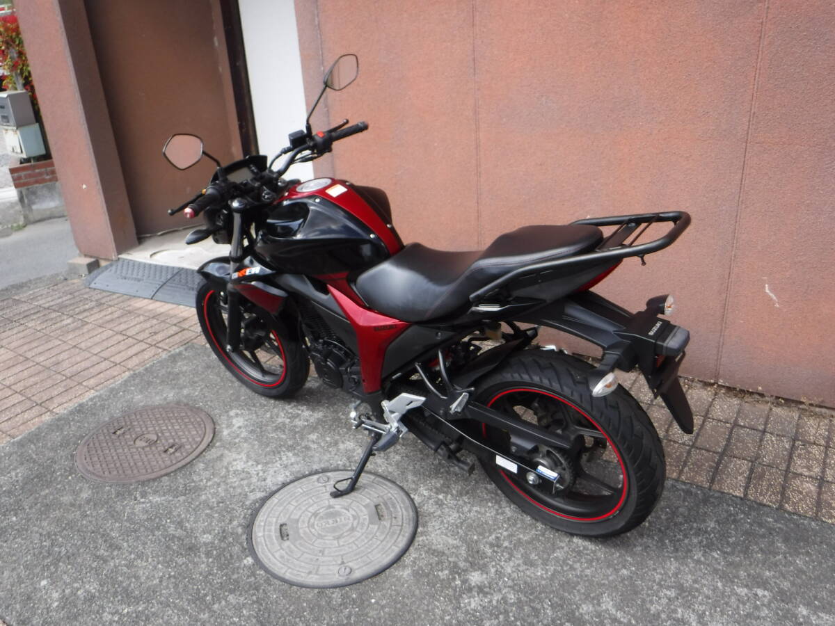 ☆★SUZUKI GIXXER ジクサー150 NG４BG型 現状 実動車★☆検グラスMTGSXボルティの画像7