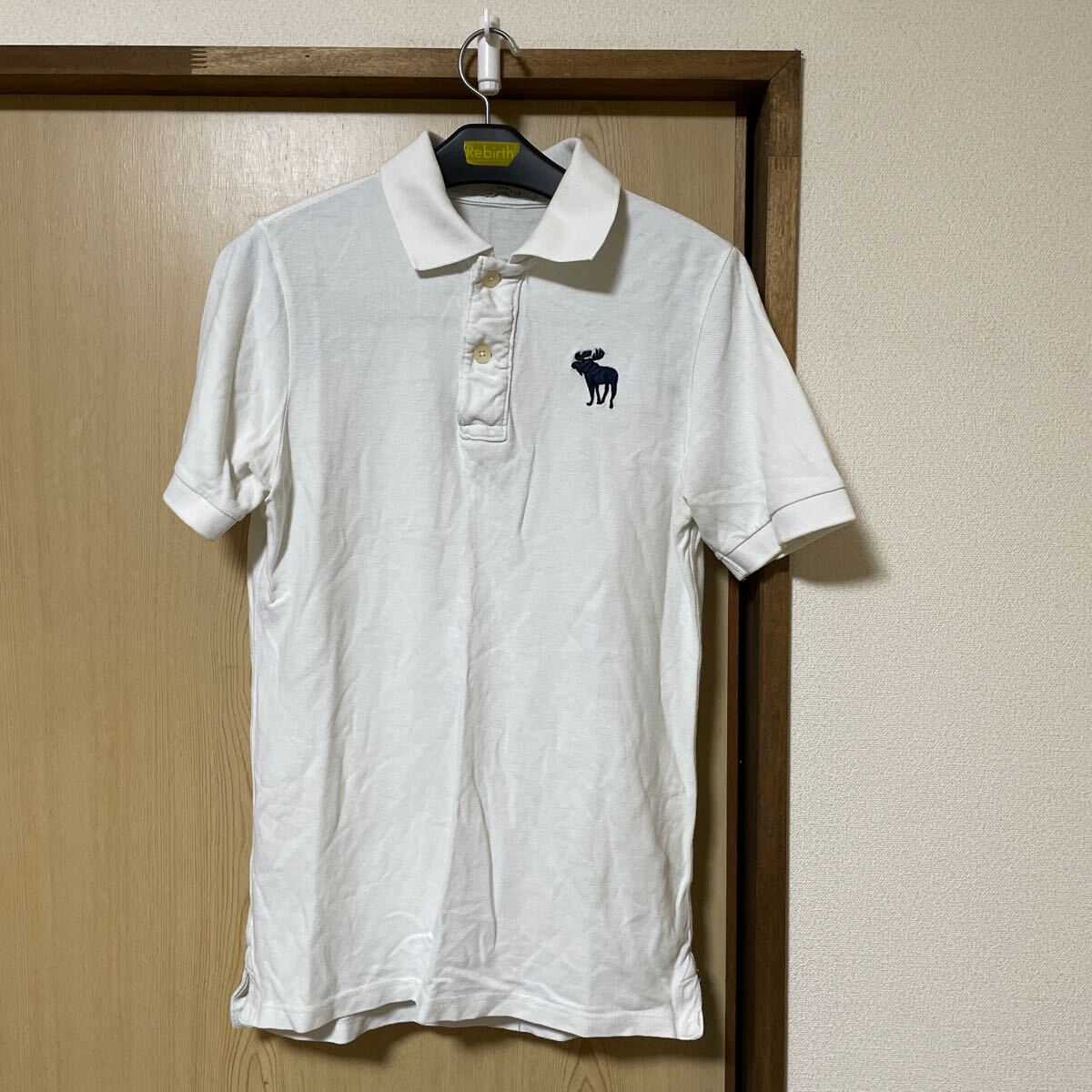 Abercrombie＆fitch半袖ポロシャツ Mサイズ_画像1