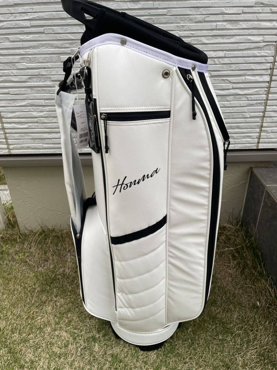 ★新品未使用★本間ゴルフ HONMA ユニセックス キャディーバッグ 9型 CB12308 キャディバッグ ゴルフバッグの画像1