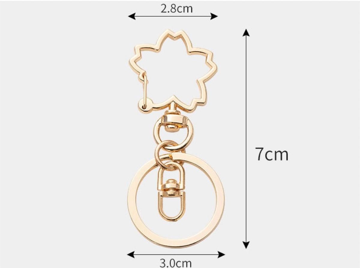 【季節限定】十万通り特注可 オリジナル鬼滅の刃キーホルダー GOLD桜バージョン