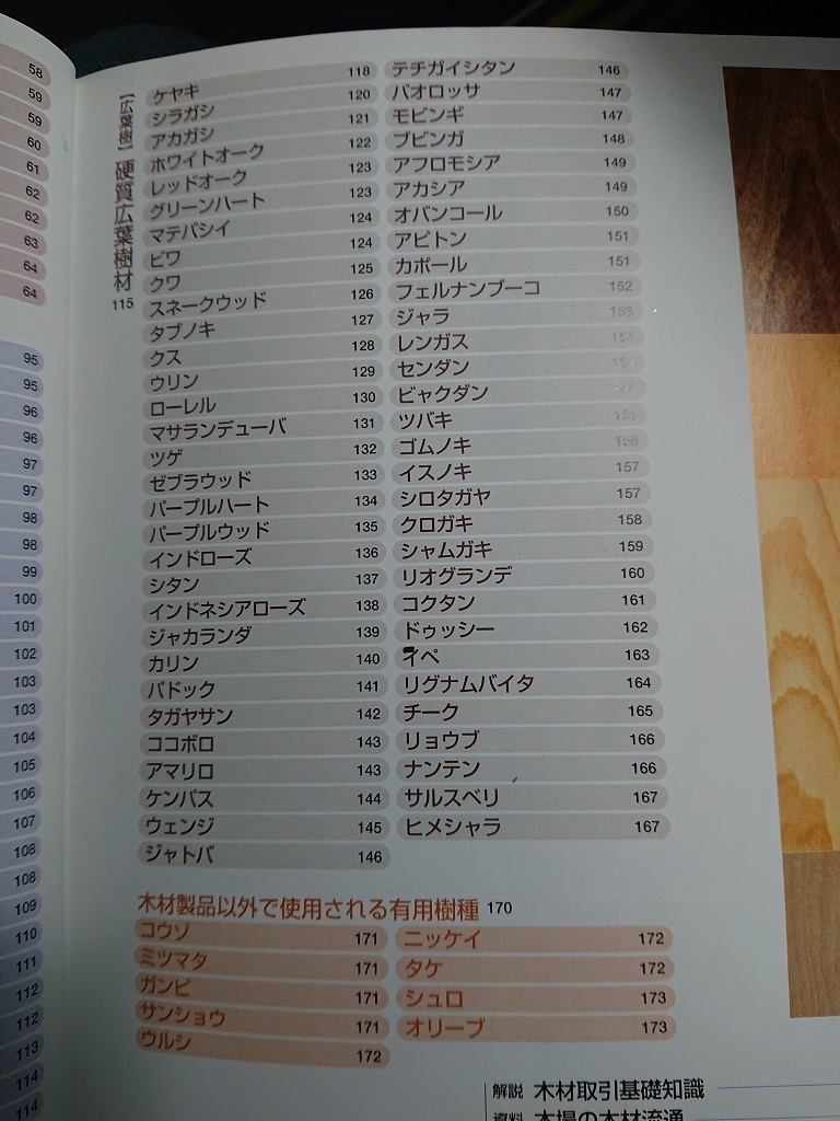 原色木材大事典170種 日本で手に入る木材基礎知識を網羅した決定 誠文堂新光社の画像5