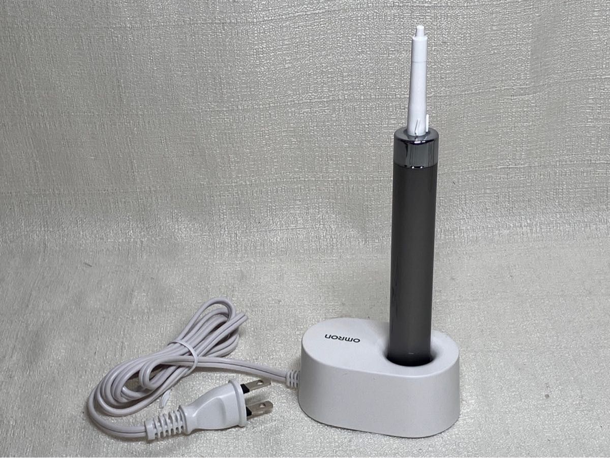オムロンヘルスケア 音波式電動歯ブラシ HT-B312-SL シルバー オムロンヘルスケア 音波式電動歯ブラシ HT-B312-SL シルバー
