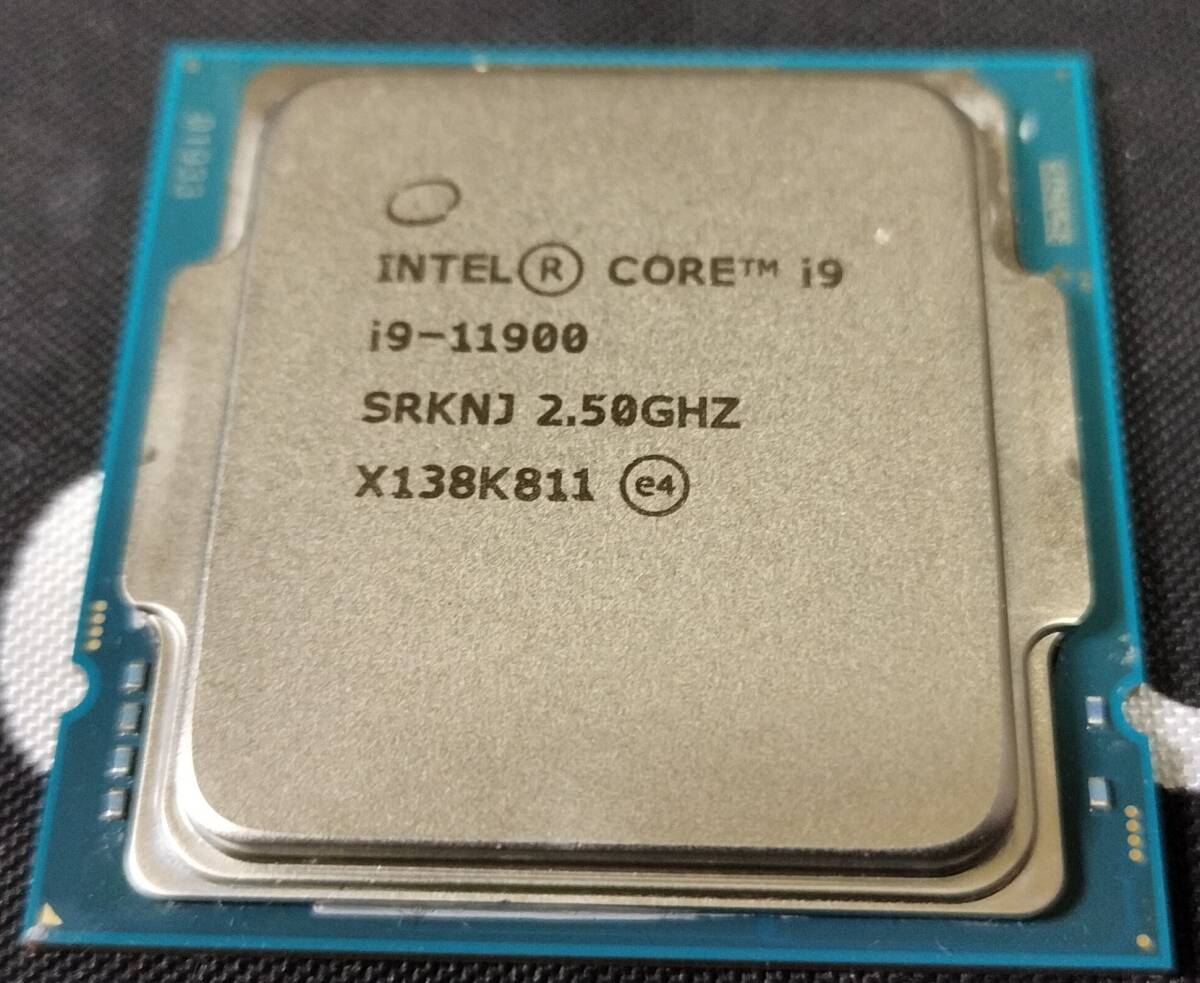 【中古動作品】インテル  Core i9-11900 プロセッサー【LGA1200】の画像3