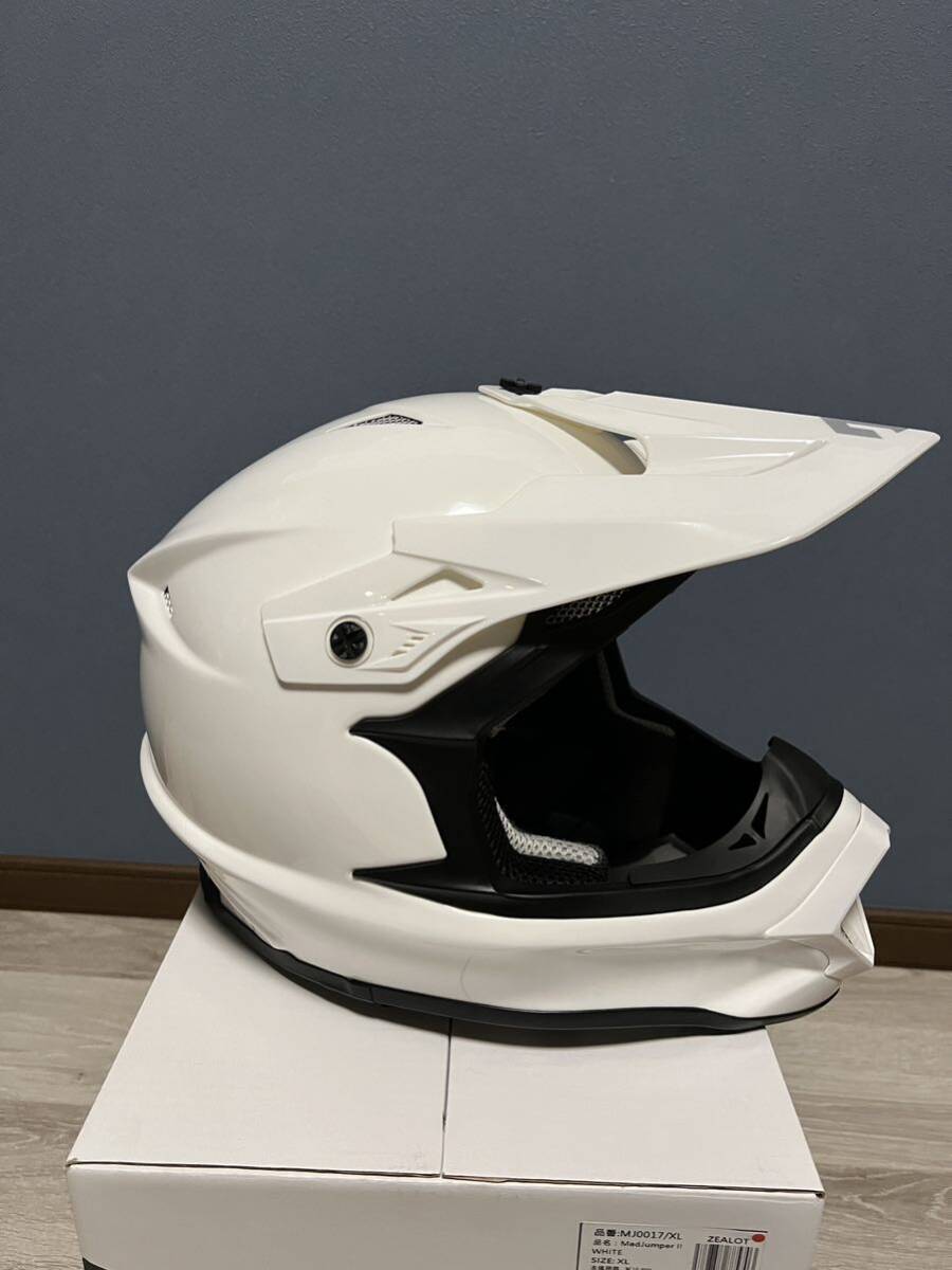 【未使用】ZEALOT Mad Jumper Ⅱ size XLオフロードヘルメット モトクロス フルフェイスヘルメット 林道　#SHOEI ARAI_画像3