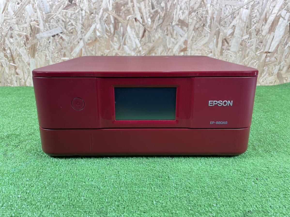 4B96 EPSON エプソン インクジェットプリンター EP-880AR 複合機 電源コードなし 現状品 プリンタの画像1