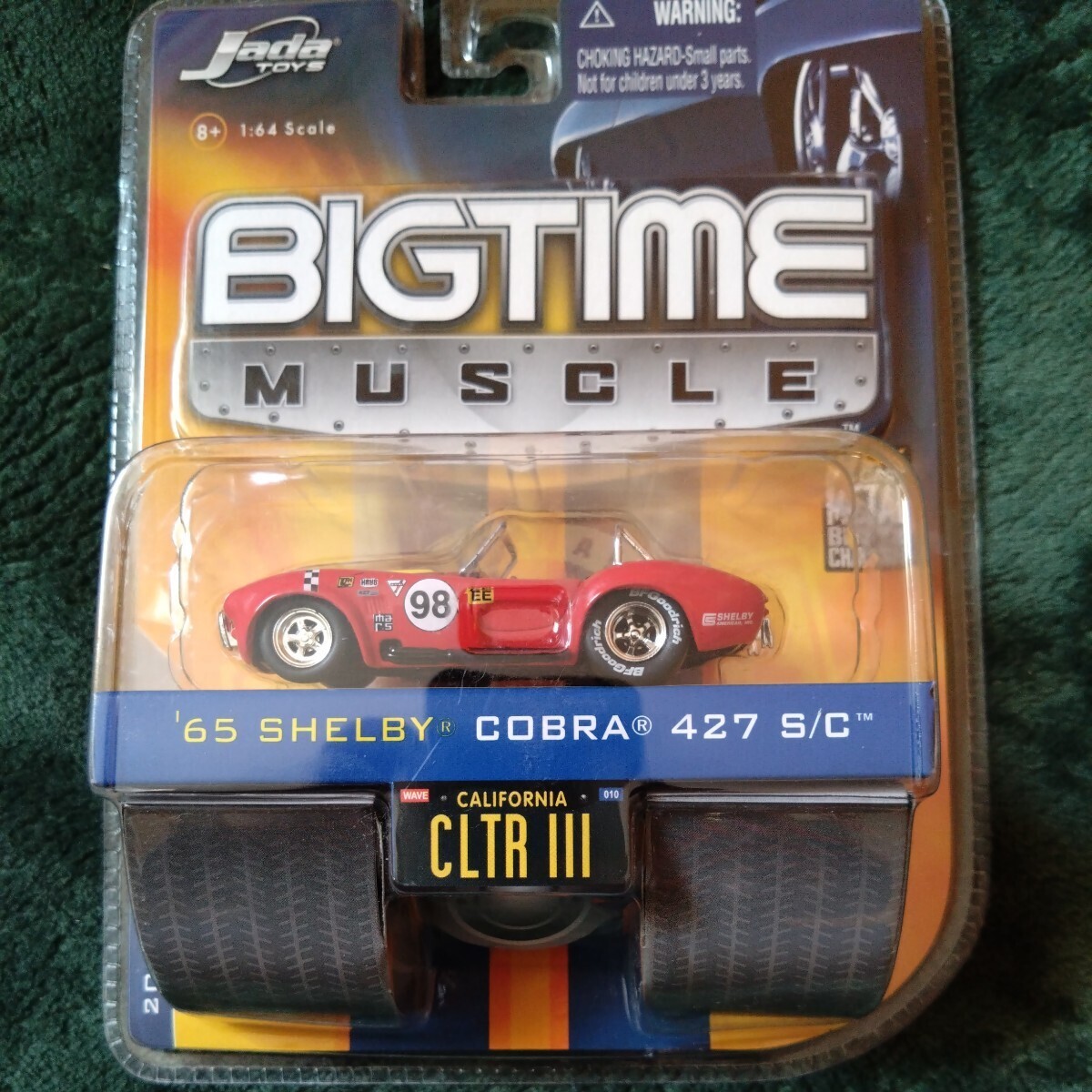 Jada TOYS 1/64 BIGTIME MUSCLE '65 SHELBY COBRA 427 S/Cの画像1