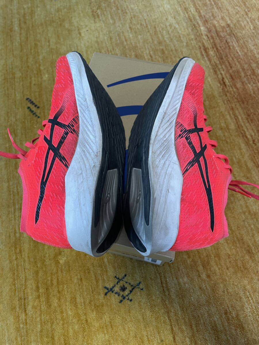 アシックス ASICS ランニングシューズ MAGIC SPEED 赤 25.5cm の画像4