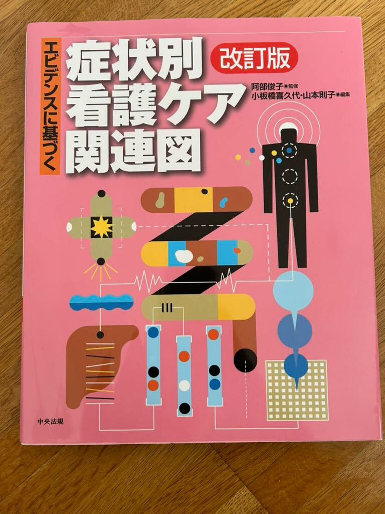 エビデンスに基づく　症状別看護ケア関連図　改訂版　中央法規出版_画像1