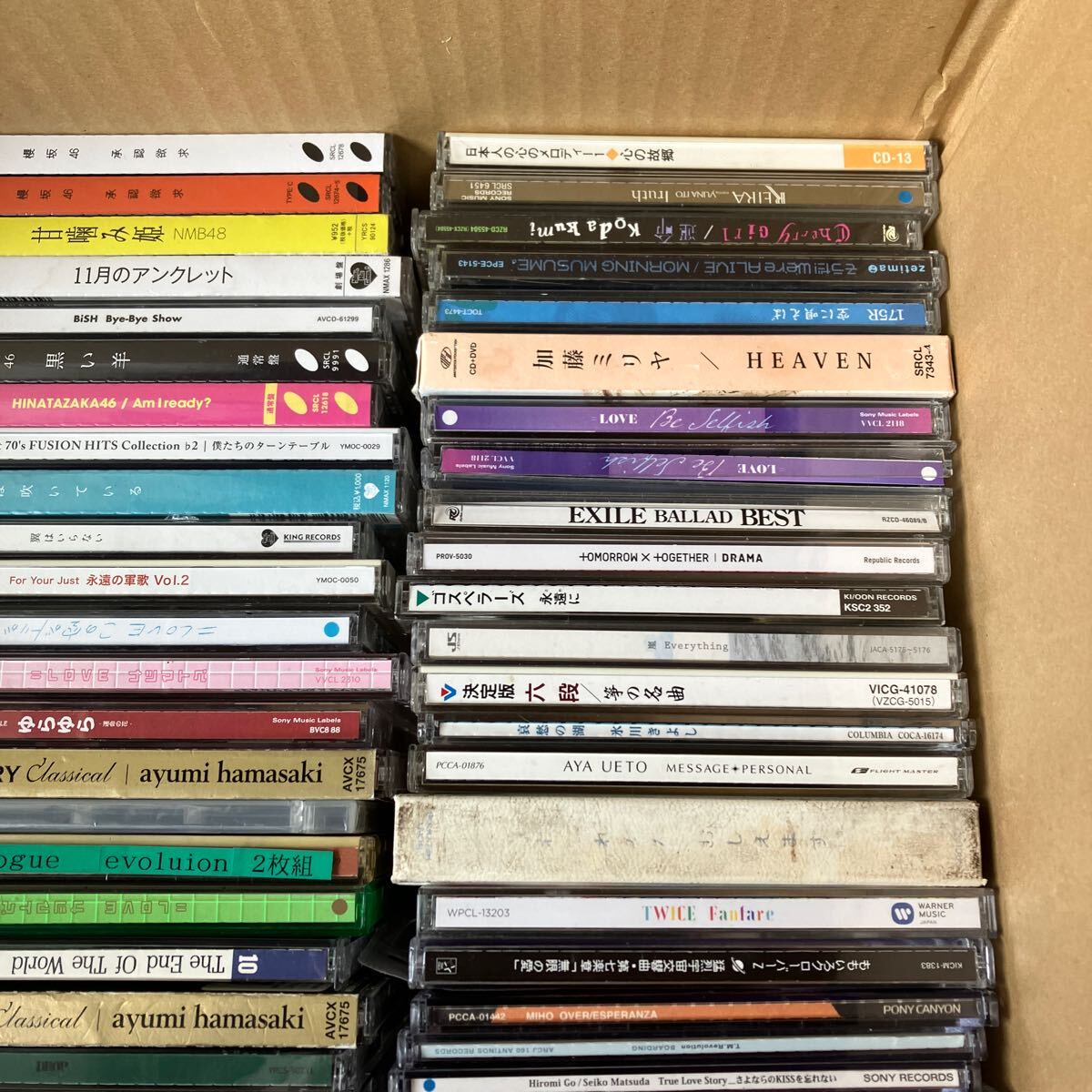 【送料無料】CD J-POP 邦楽 洋楽 など まとめて 約160枚前後 大量 CDセット まとめ売り 激安 処分 100サイズ GY0001_画像4