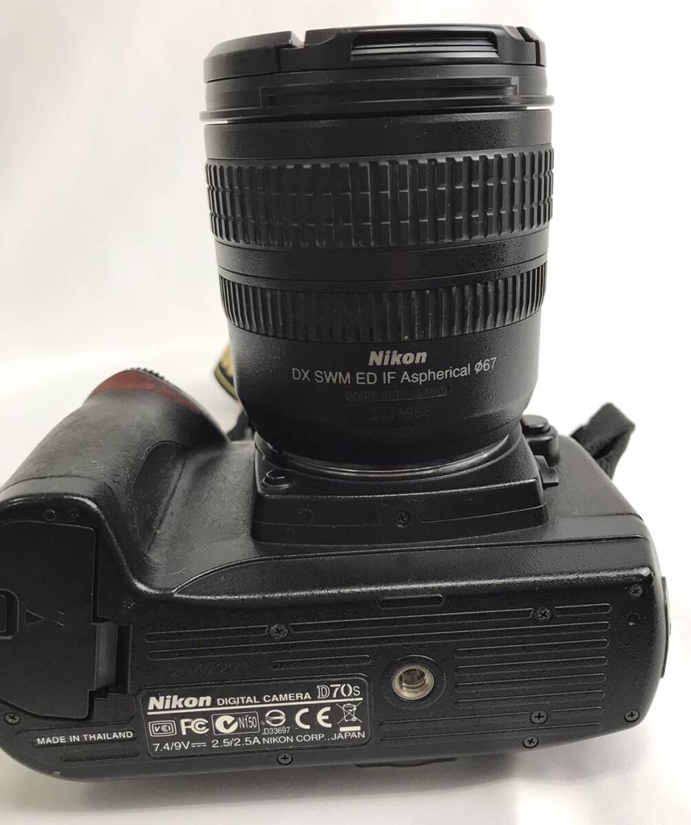 Nikon ニコン D70s / AF-S DX NIKKOR 18-70mm 1:3.5-4.5 G ED ブラック カメラ 撮影 一眼 光学機器 2j-3-12の画像5